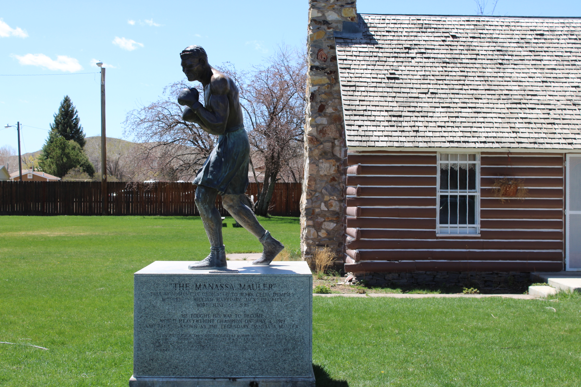 Jack Dempsey Statue